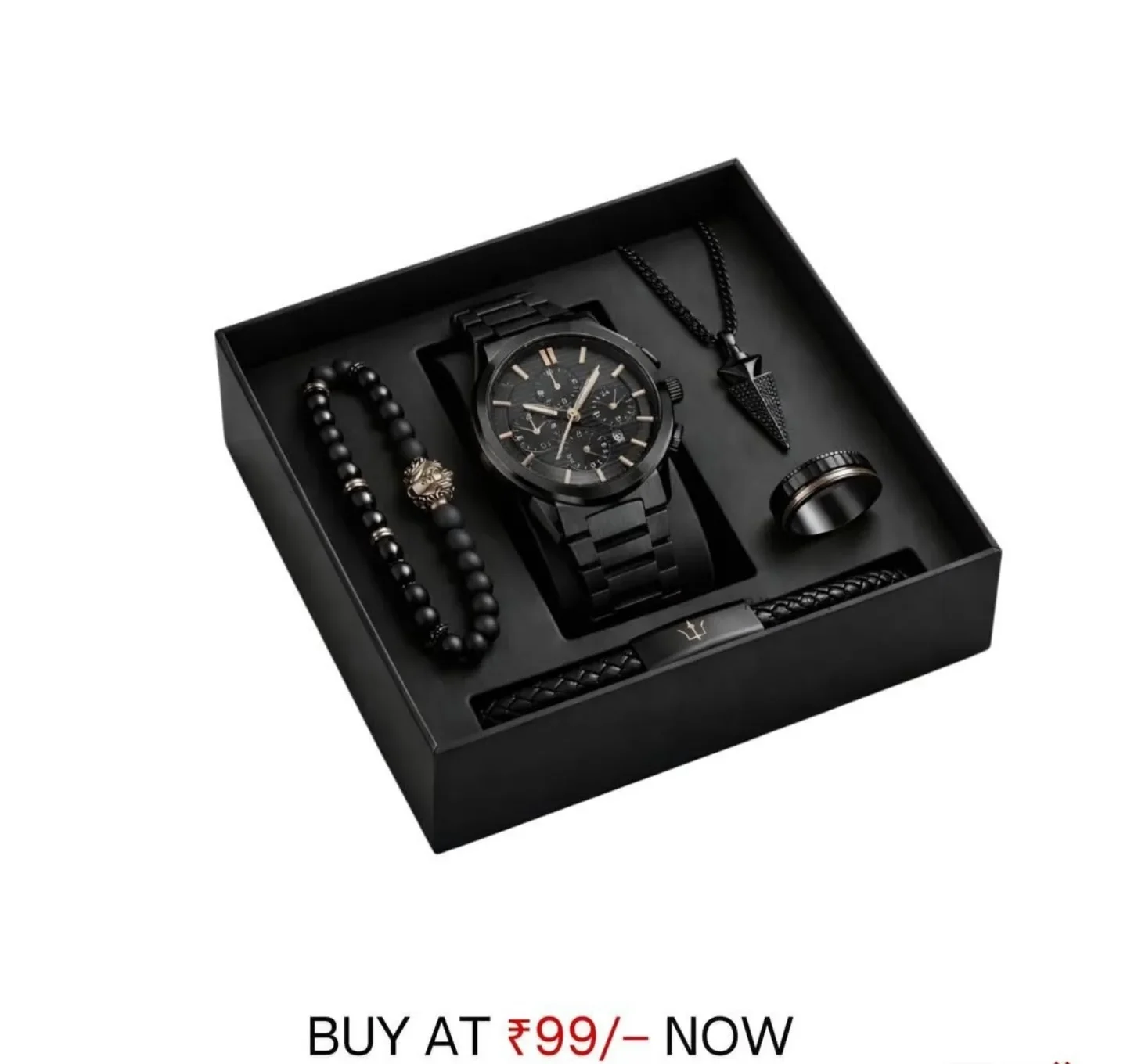 ALL BLACK SPECIAL EDITION BY FORMA Analog Watch  - For Men