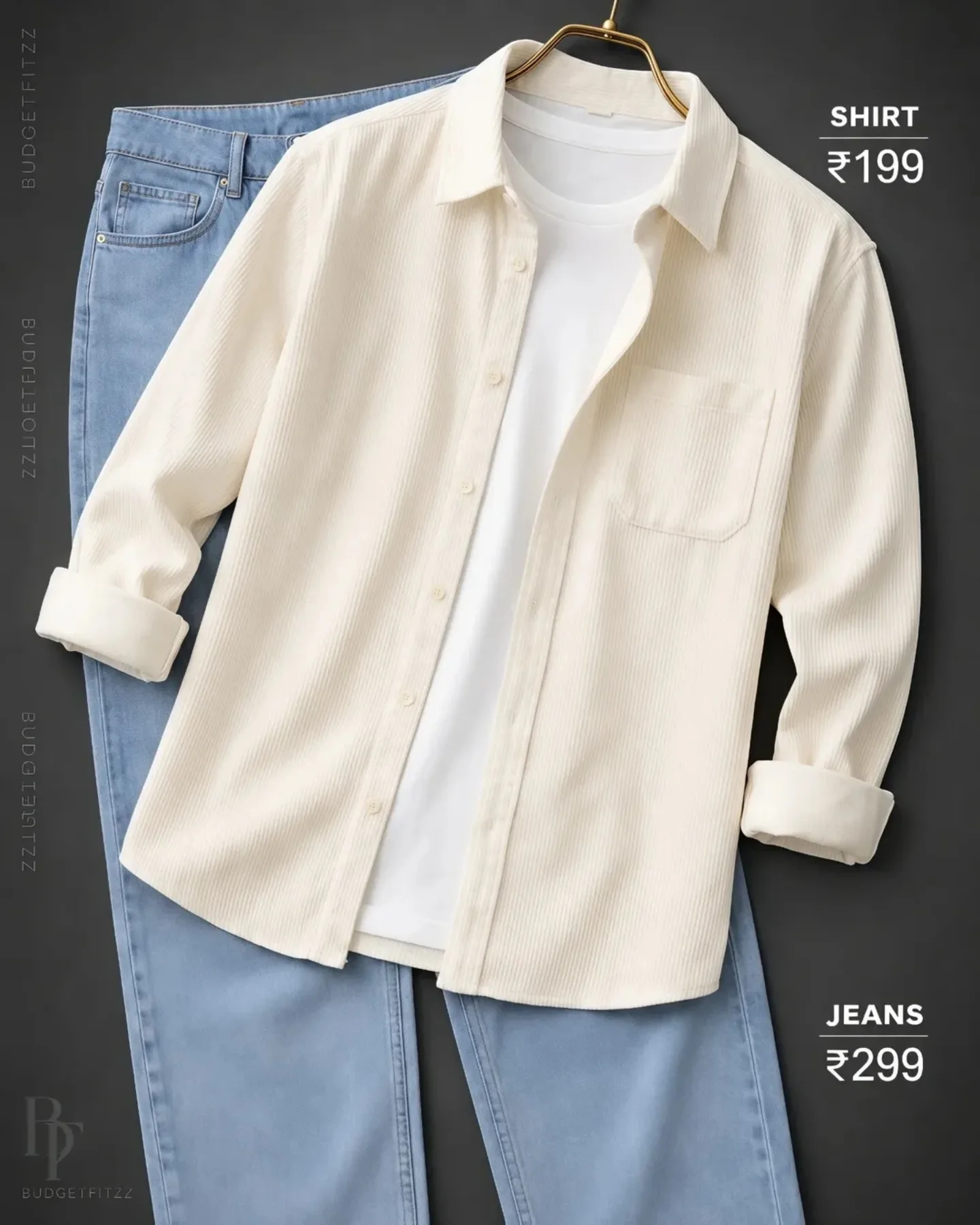Ivory Classic Denim Combo
