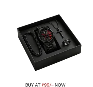 Gyro Spinner Analog watch Car Wheel Series Analog Watch  - For Boys