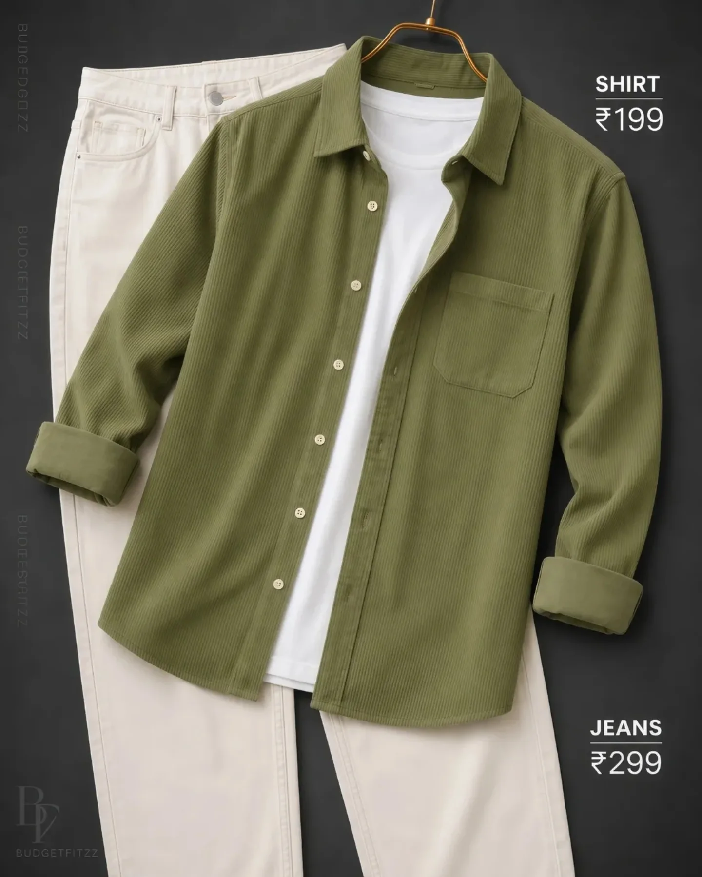 Ivory Classic Denim Combo - Image 2